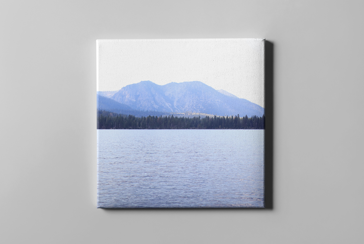 Fallen Leaf Lake Photography on Canvas