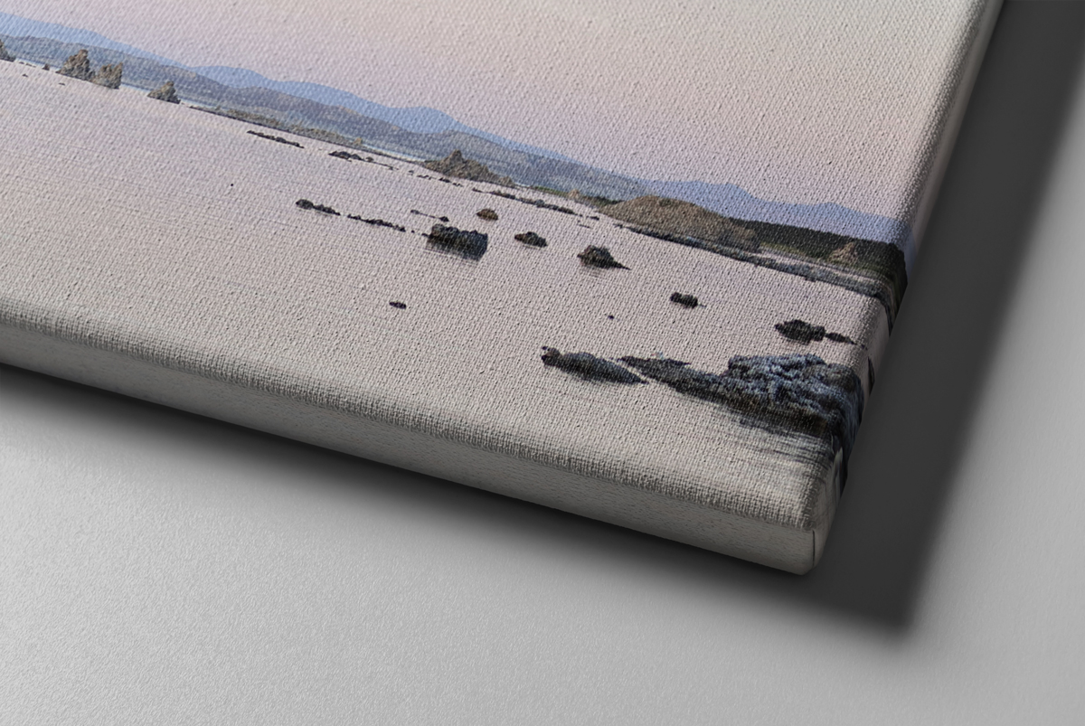 Mono Lake Sunset Photography on Canvas